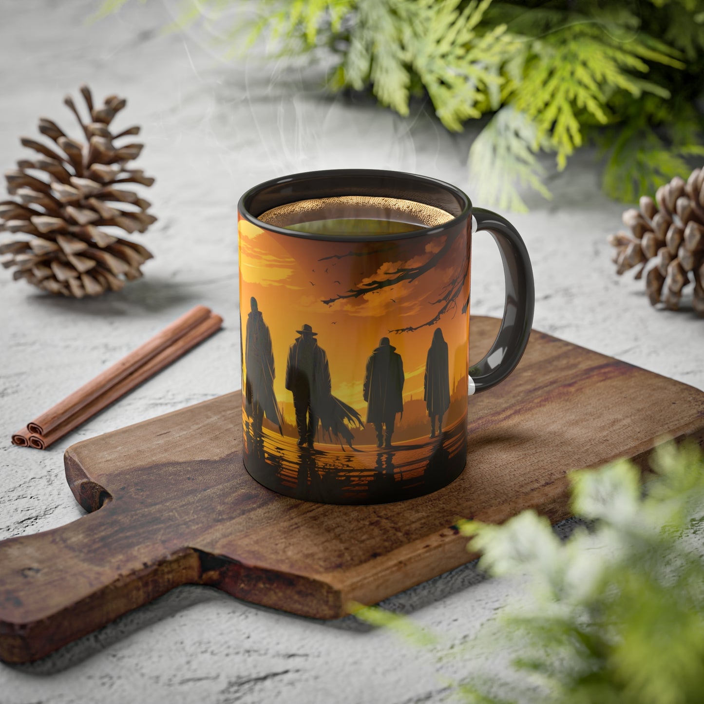 Wu-Gambinos Homage: The Shaolin Spirit 4K Custom Art Coffee Mug - Vintage