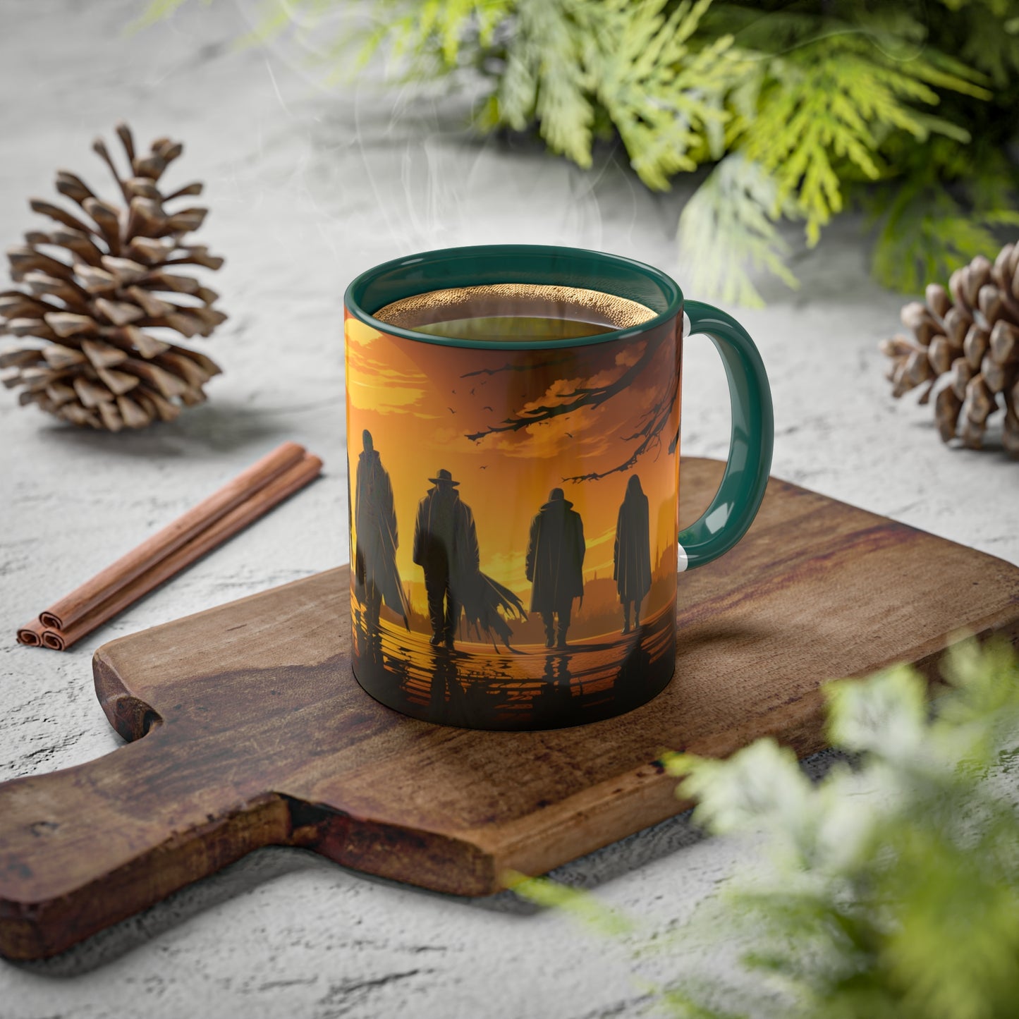Wu-Gambinos Homage: The Shaolin Spirit 4K Custom Art Coffee Mug - Vintage