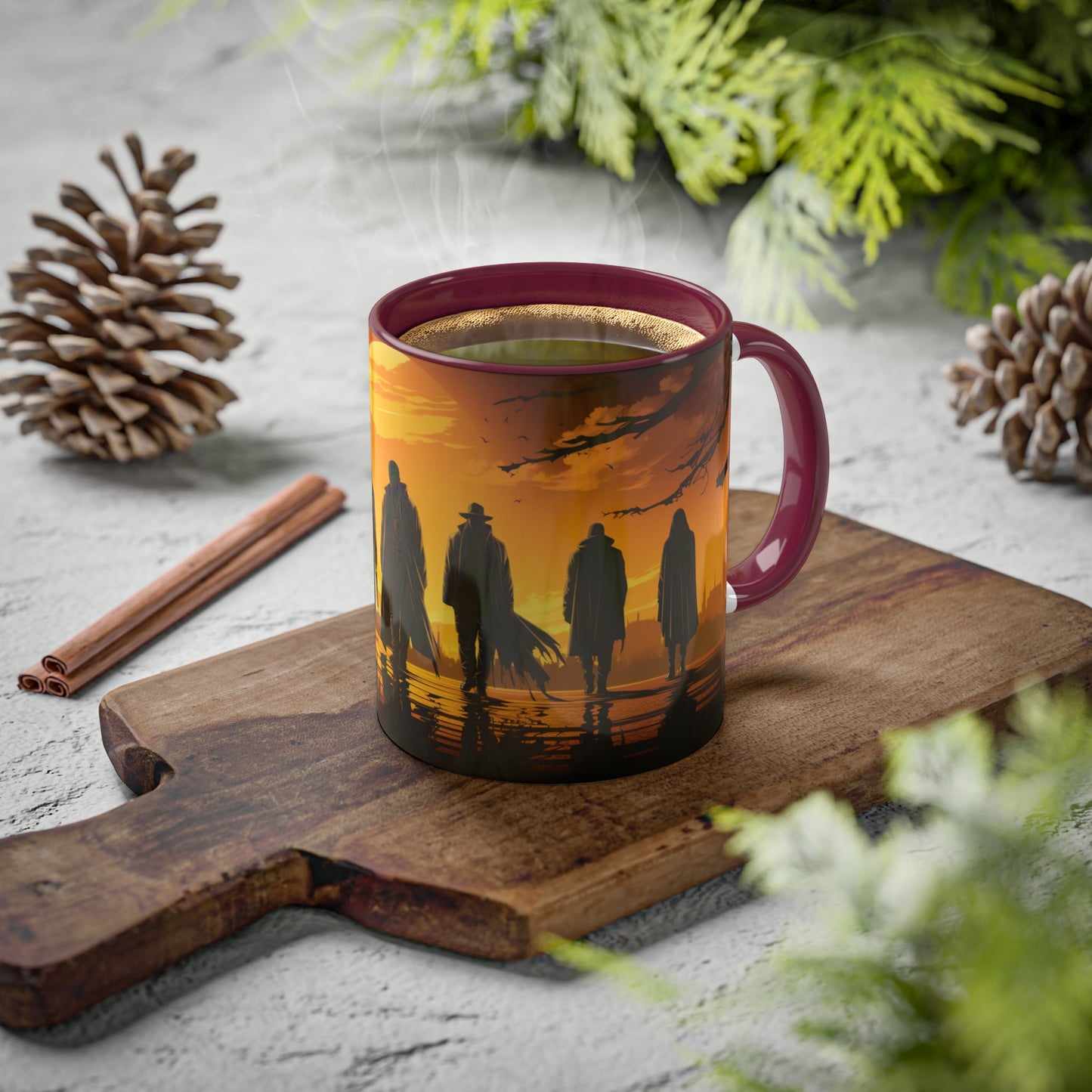 Wu-Gambinos Homage: The Shaolin Spirit 4K Custom Art Coffee Mug - Vintage