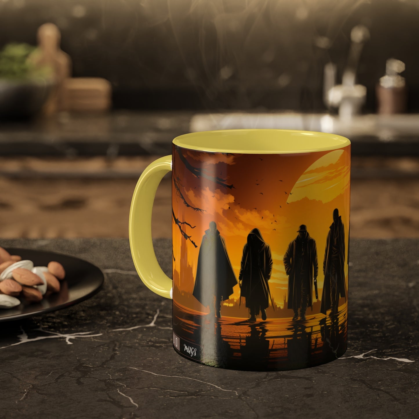 Wu-Gambinos Homage: The Shaolin Spirit 4K Custom Art Coffee Mug - Vintage