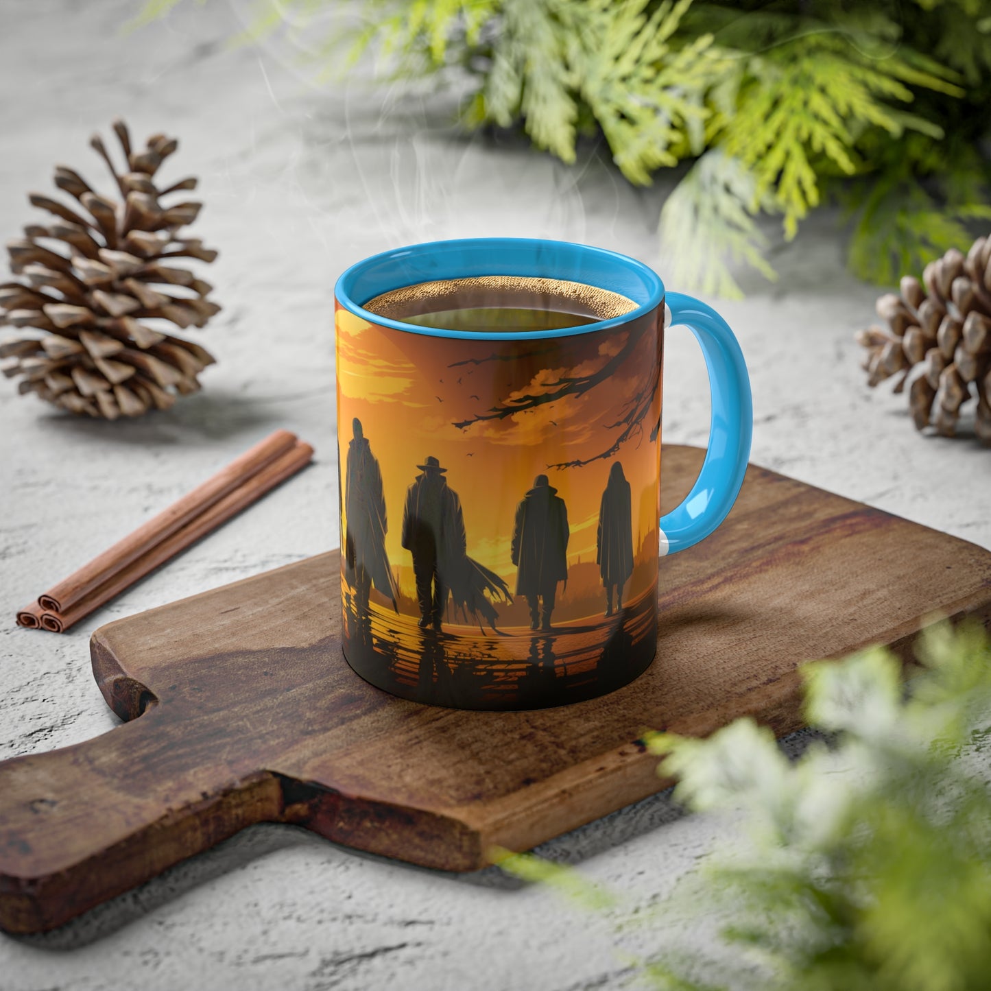 Wu-Gambinos Homage: The Shaolin Spirit 4K Custom Art Coffee Mug - Vintage