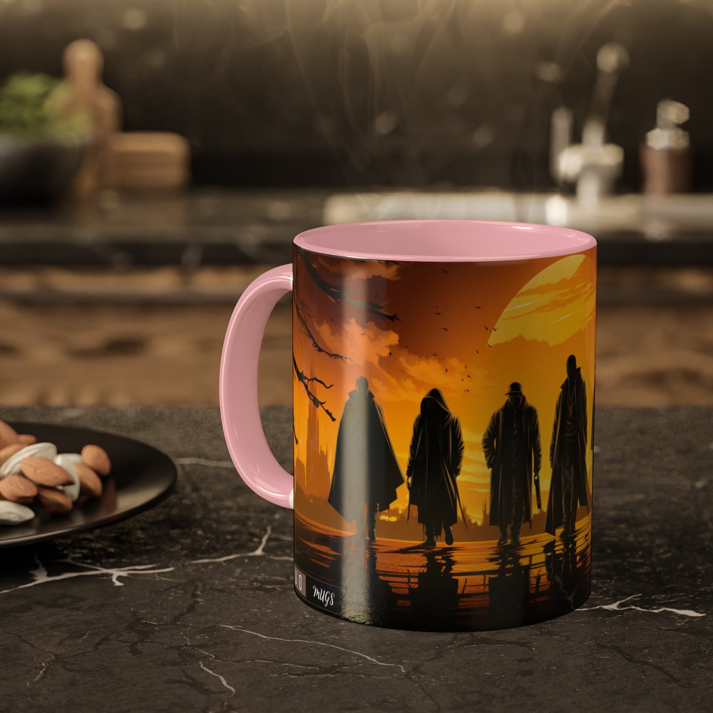 Wu-Gambinos Homage: The Shaolin Spirit 4K Custom Art Coffee Mug - Vintage