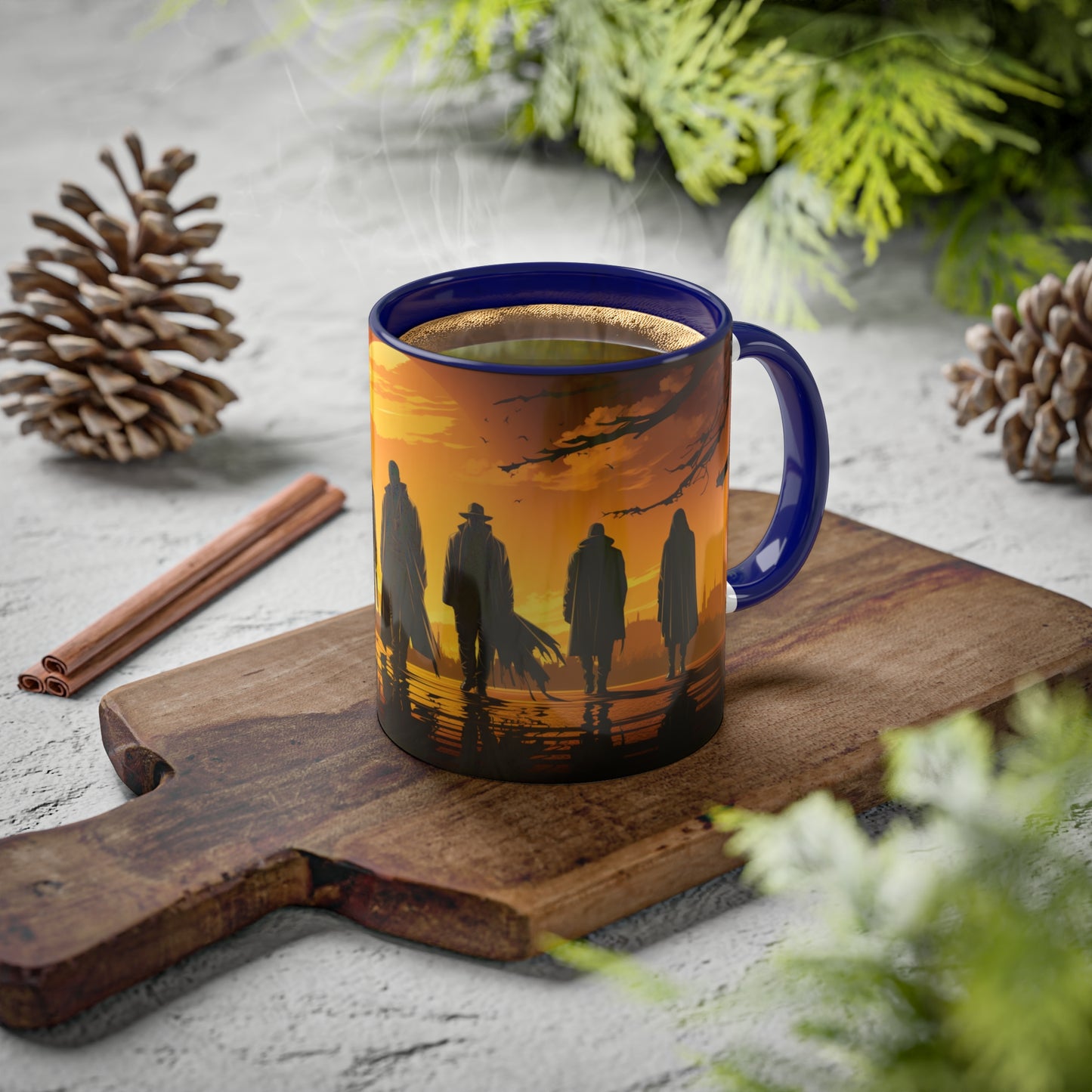 Wu-Gambinos Homage: The Shaolin Spirit 4K Custom Art Coffee Mug - Vintage