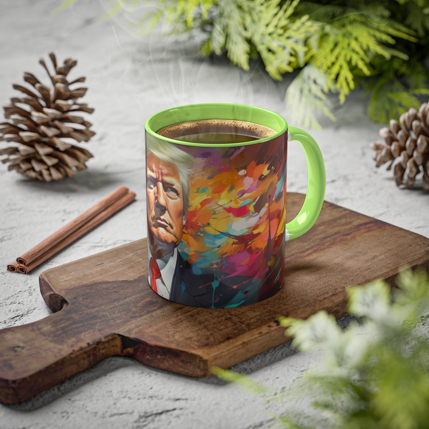 The Perfect Mug for Trump Supporters: The President Donald Trump 2024 Colorful Mugs
