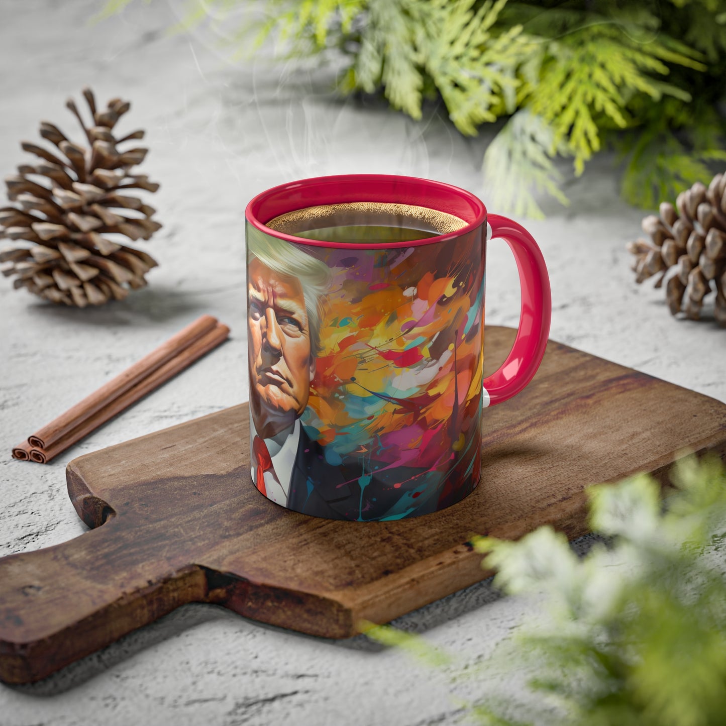 The Perfect Mug for Trump Supporters: The President Donald Trump 2024 Colorful Mugs