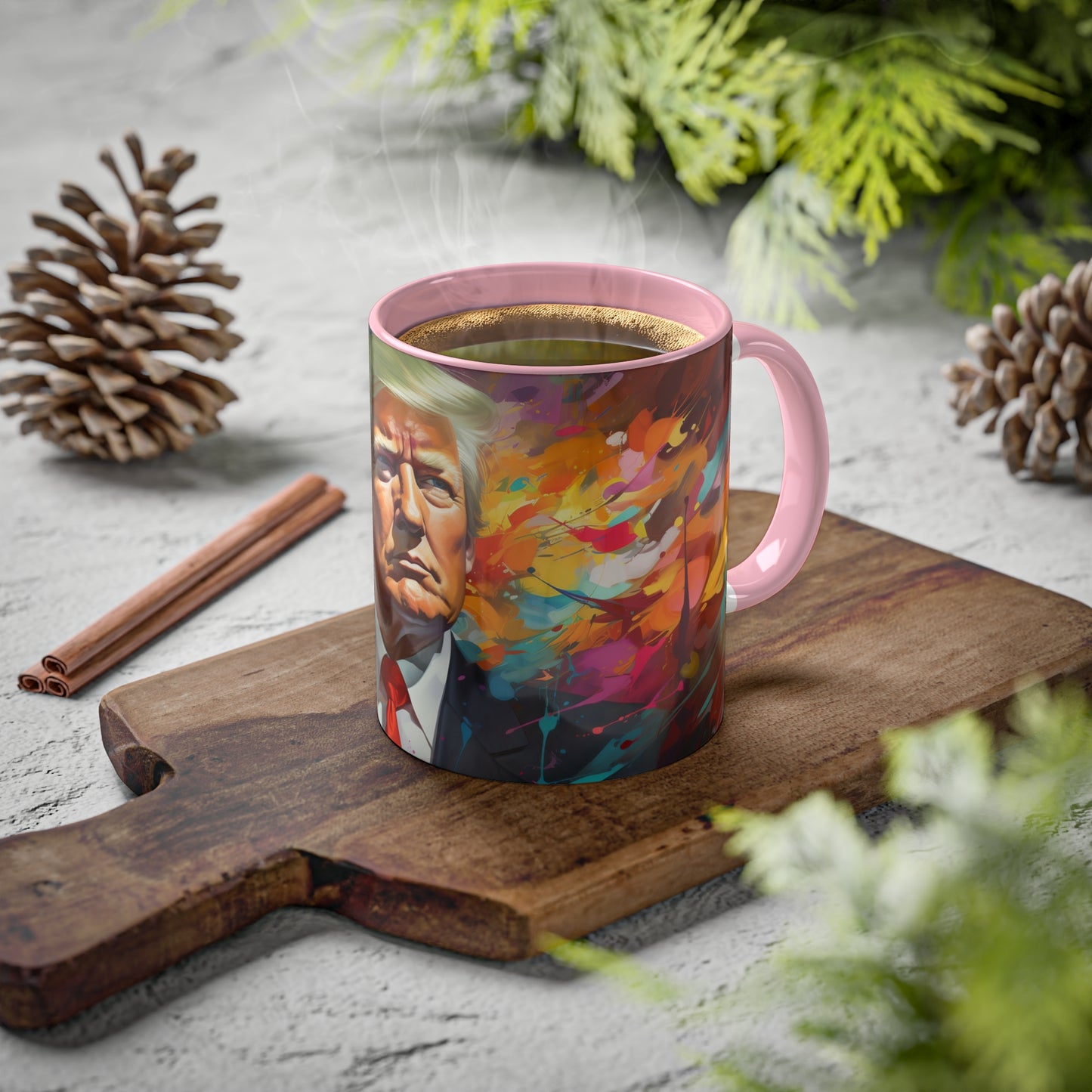 The Perfect Mug for Trump Supporters: The President Donald Trump 2024 Colorful Mugs
