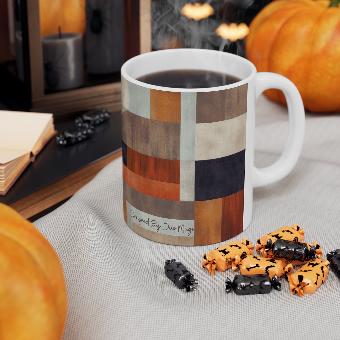 Geometric Shape Ceramic Mug (11oz Mugs)